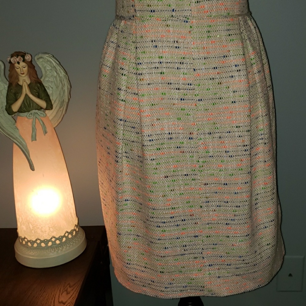 New J. Crew Multicolored Tweed Sleeveless Dress - Picture 4 of 9